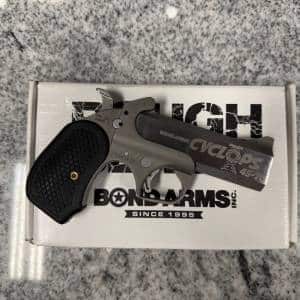 BOND ARMS CYCLOPS 45-70 GOV 4.25" SINGLE SHOT PISTOL WITH ORIGINAL BOX CY003622