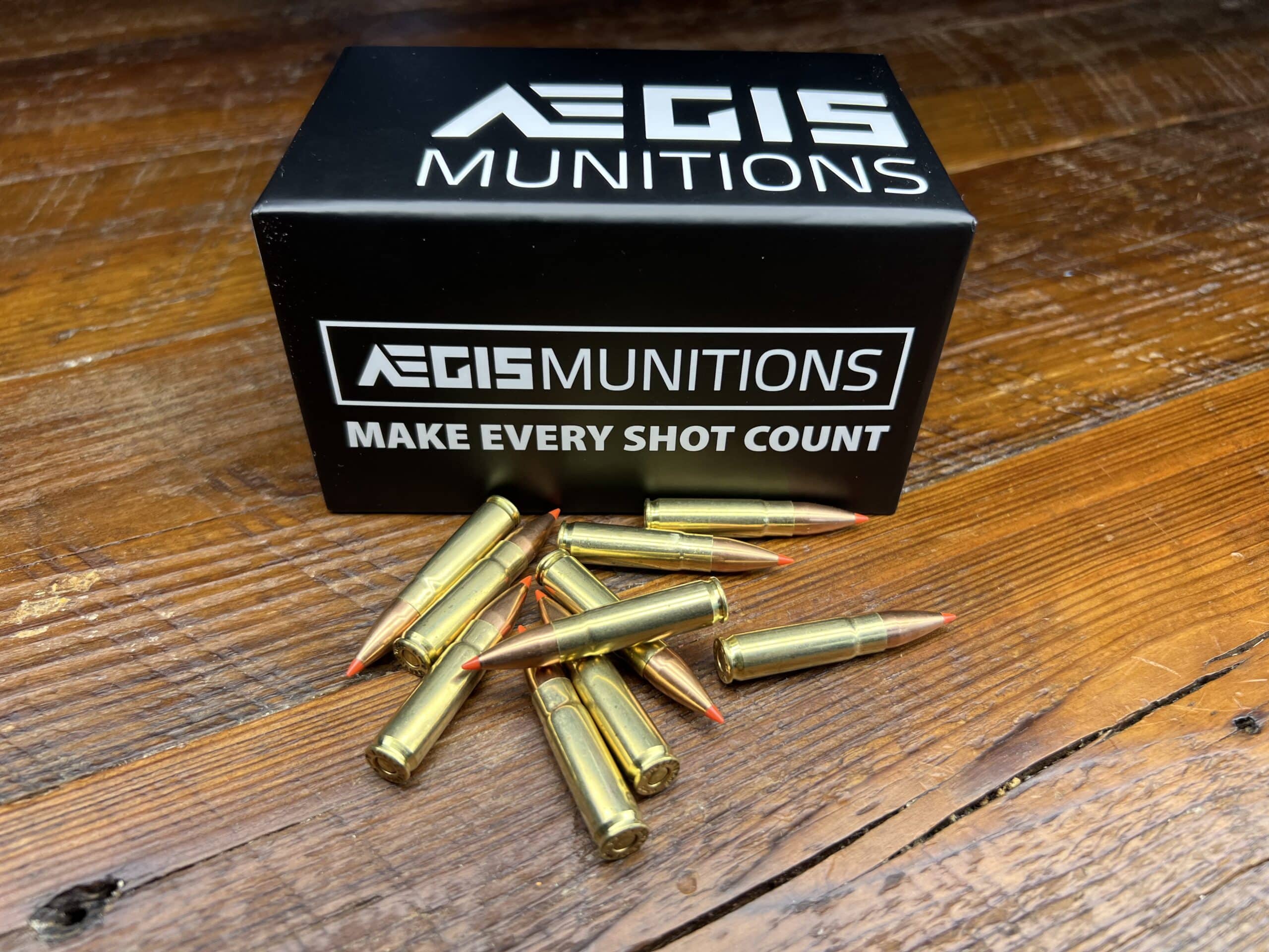 AEGIS MUNITIONS 300 BLK 110GR HORNADY V-MAX SUPERSONIC 60RDS BOXED