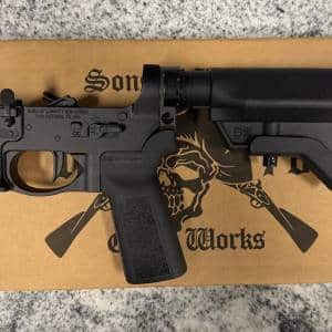 SOLGW BROADSWORD COMPLETE LOWER L2S B5 STOCK/GRIP A5 ESF-H QUICK SFTY BLACK