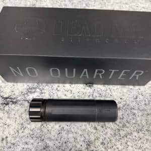 DEAD AIR SANDMAN-K 7.62 NO MUZZLE ORIGINAL BOX BLACK USED SMK-12797