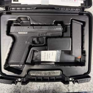 RUGER RXM 4" 9MM 15+1 2-MAGS ORIGINAL CASE BLACK USED 094-84707