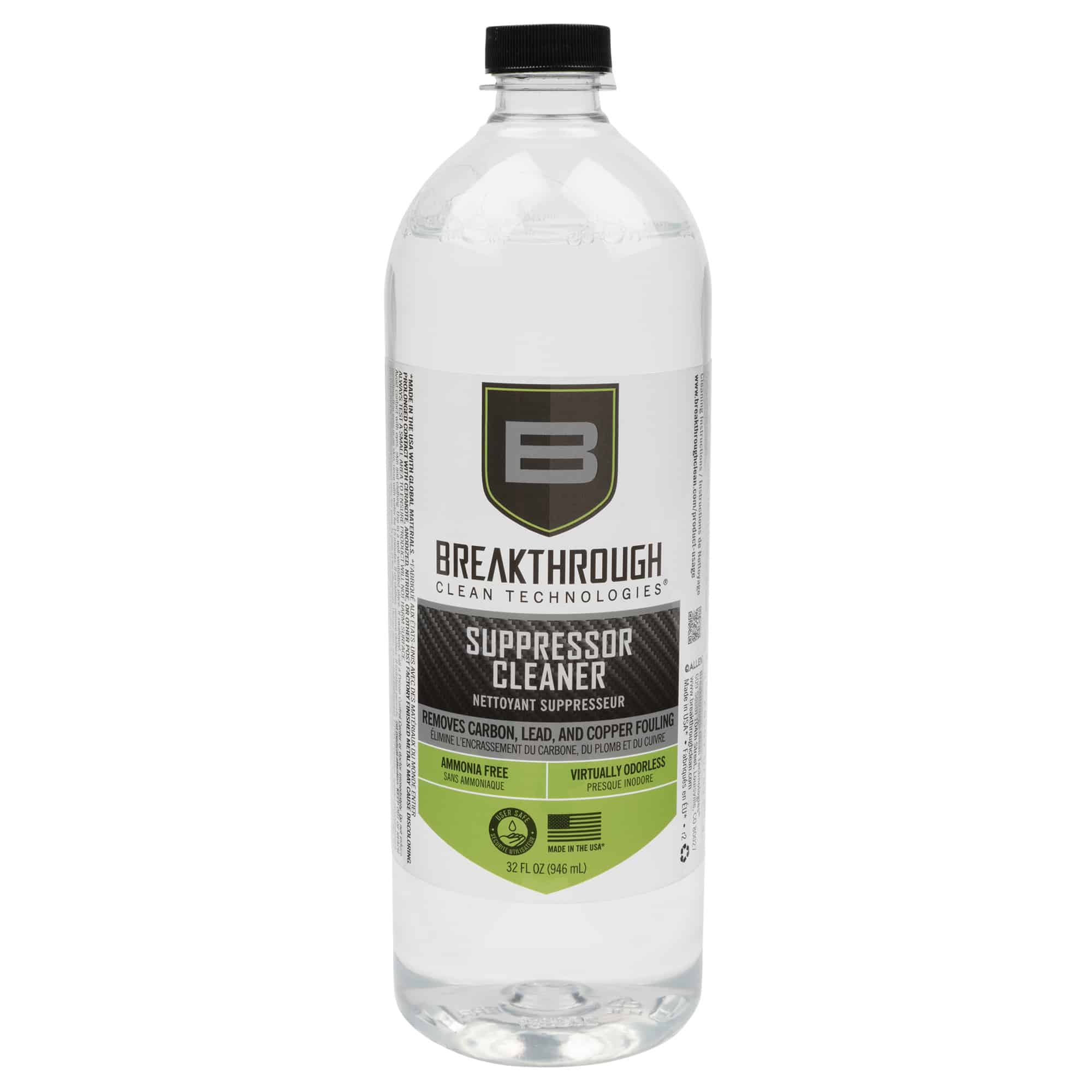 BREAKTHROUGH CLEAN TECHNOLOGIES SUPPRESSOR CLEANER 32OZ