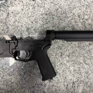 PALMETTO STATE ARMORY PA-X9 9MM COMPLETE LOWER BLACK USED G007629