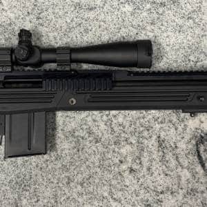 SAVAGE ARMS 10 308WIN 24" BOLT ACTION 1-MAG NO-BOX/CASE KONUSPRO-M30 6.5-25X44 SCOPE BLACK USED G901403