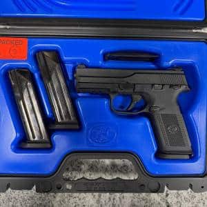 FN FNS-9 9MM 4" 3-MAGS 17+1 ORIGINAL CASE BLACK USED GKU0014446