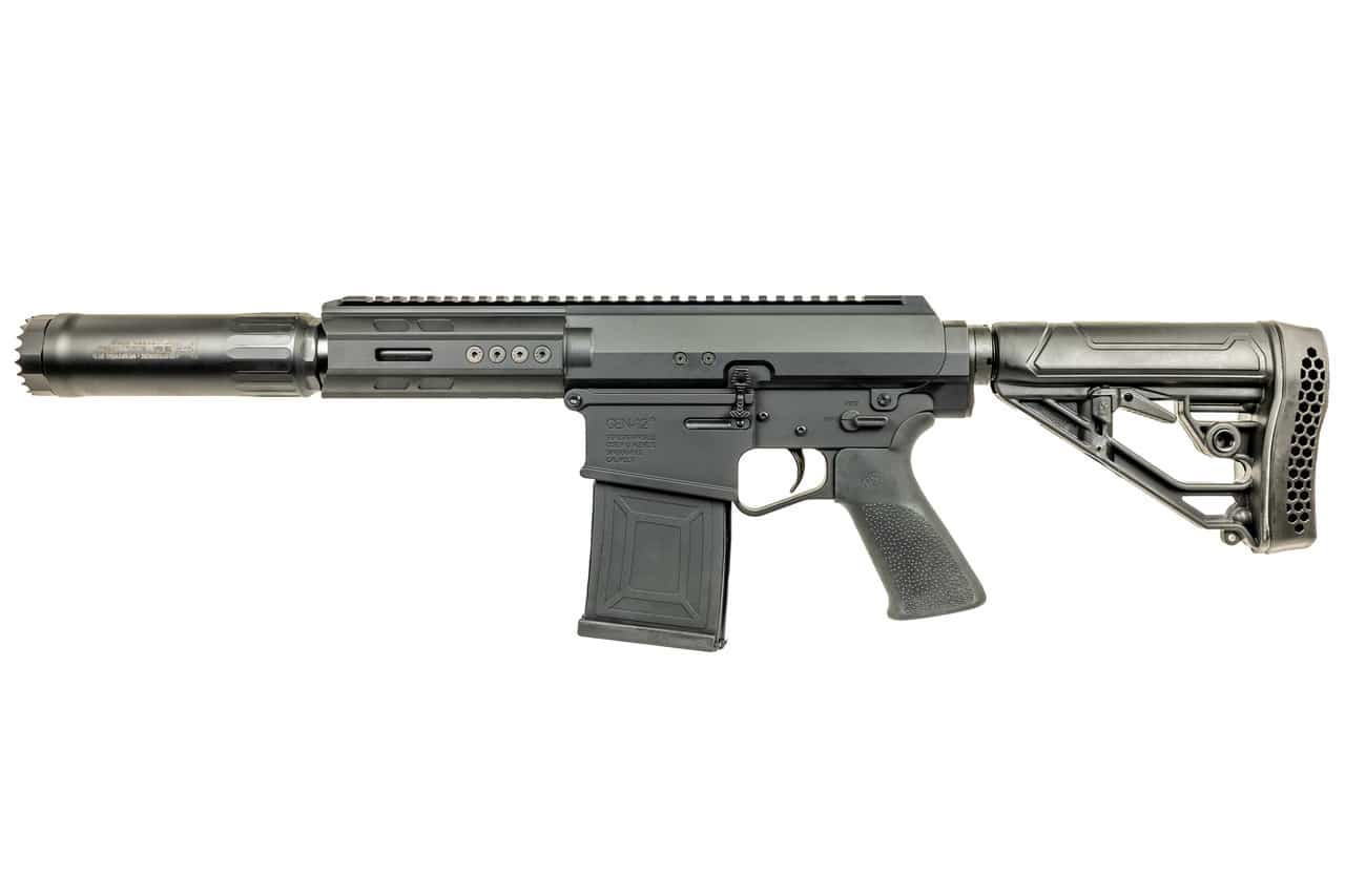 GENESIS ARMS GEN-12 SBM 5" SBS W/ HUXWRX VENTUM 12K BLACK - Image 2