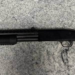 MOSSBERG 500 12GA 7+1 PUMP 21.7" NO-CASE BLACK USED U066234