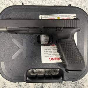 GLOCK 34 GEN 4 5.31" 9MM 17+1 1-MAG ORIGINAL CASE BLACK USED VDL731