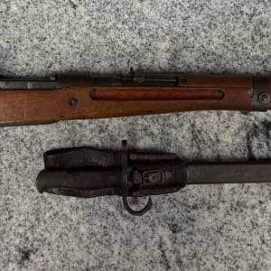 TOYO KOGYO (JAPAN) TYPE 99 7.7X58 ARISAKA 25.9" WITH BAYONET NO-BOX/CASE WOOD/BLACK USED 91219