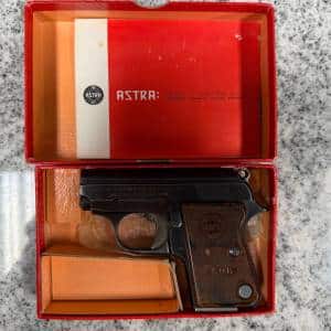 ASTRA CUB 25ACP 2.15" 1-MAG 6+1 ORIGINAL BOX BLACK USED 932850