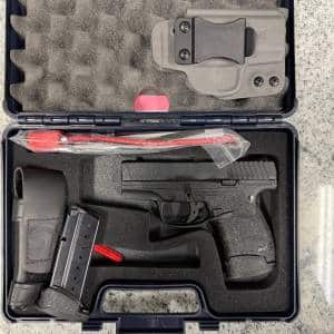 WALTHER ARMS PPS M2 9MM 3.2" 2-MAGS 7+1 ORIGINAL CASE BLACK USED AP6519