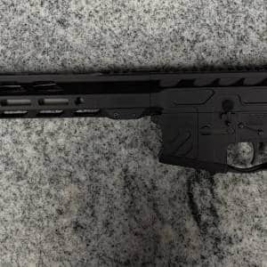 ARJ DEFENSE ARJ-M1 RIFLE BA 223 WYLDE 16" NO-MAG/CASE BLACK USED ARJ00345