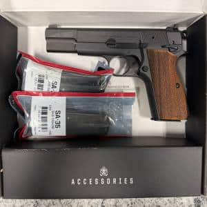 SPRINGFIELD ARMORY SA-35 9MM 4.7" 15+1 3-MAGS ORIGINAL CASE BLACK USED HP33566