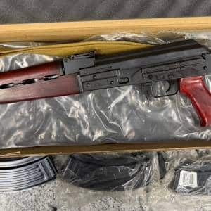 ZASTAVA ZPAPM70 7.62X39 16.25" 30RD 5-MAGS ORIGINAL BOX BLACK/WOOD USED Z70-112964