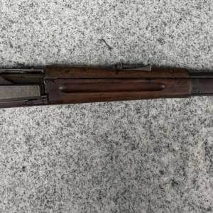 SPRINGFIELD ARMORY 1898 SPORTERIZED KRAG RIFLE .30-40 KRAG REPAIRED STOCK NO-BOX/CASE WOOD USED 133340