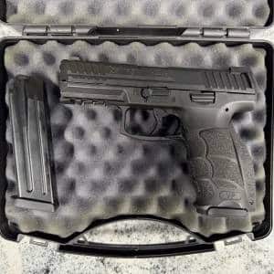 HK VP9 4.09" 9MM 15+1 2-MAGS NOT-ORIGINAL CASE BLACK USED 224-000564