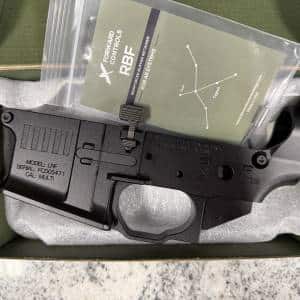 SOLGW X FCD LRF STRIPPED LOWER WITH FCD PARTS NEVER USED ORIGINAL BOX BLACK USED FCD05471