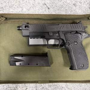 SIG SAUER X ZEV P226 Z 5" 15+1 2-MAGS SOFT CASE BLACK USED 47G029285