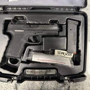 RUGER RXM 9MM 4" 15+1 1-MAG ORIGINAL CASE BLACK USED 094-48191