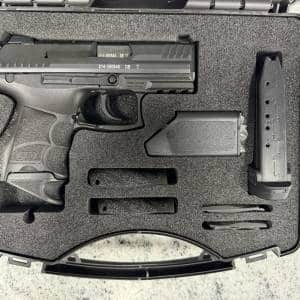 HECKLER & KOCH P30SK V3 3.27" 9MM 10/13+1 2-MAGS ORIGINAL CASE BLACK USED 214-050648