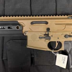 SIG SAUER SIG MCX RATTLER CANEBRAKE 5.5" 300BLK NO-MAG FAUX SUPPRESSOR SOFT CASE NEVER FIRED FDE USED 63G006462