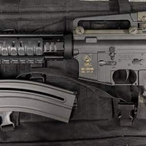 CARL WALTHER COLT M4 CARBINE 22LR 16.5" 22LR 2-MAGS SOFT CASE BLACK USED BP005803