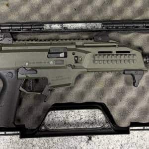 CZ SCORPION EVO 3 S1 PISTOL 7.75" 9MM 35+1 6-MAGS BRACE NOT-ORIGINAL CASE OD GREEN USED C468857