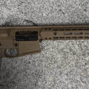 AERO PRECISION M5 18" 6.5 CREEDMOOR RIFLE NO-BCG/CH NO-CASE/BOX/MAG USED FDE US127818