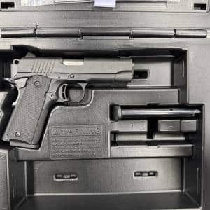 BROWNING BLACK LABEL 1911-380 3.7" 380 AUTO 8+1 2-MAGS ORIGINAL CASE BLACK USED 51HYZ04056