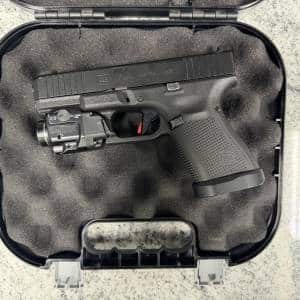 GLOCK 19 GEN 5 4.02" 15+1 1-MAG GLOCK CASE LIGHT TTI WELL TIMNEY TRIGGER BLACK USED BWGL221