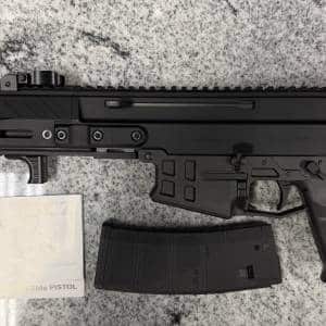 CZ BREN 2MS 5.56 8" 1-MAG PISTOL NO-BOX/CASE BLACK USED D061701