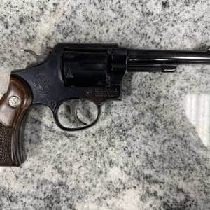 SMITH & WESSON 10-5 5" 38SPL 6-SHOT NO-BOX/CASE BLACK USED D258668
