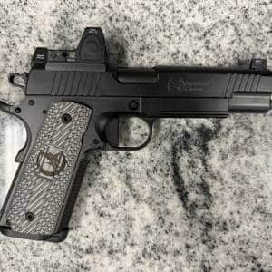 NIGHTHAWK CUSTOM SILENTHAWK 9MM 5.7" THREADED 10+1 1-MAG TRIJICON RMR 06 NO-CASE/BOX BLACK USED NCP27072