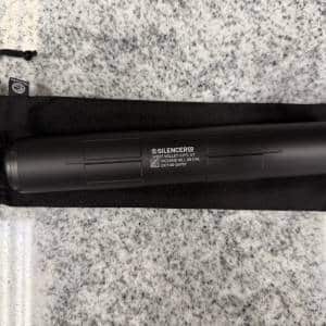 SILENCERCO OCTANE 45 2.0 W/ TRILUG MOUNT NO-BOX/CASE BLACK USED OCT45-26757