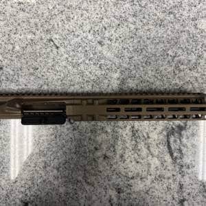 RADIAN MODEL 1 UPPER WITHOUT BCG/CH SUREFIRE MUZZLE 300 BLK 10" AERO BARREL/GB BURNT BRONZE USED RADIANMODEL1UPPERUSED