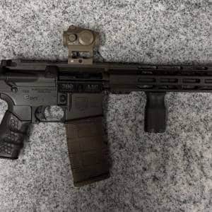 DIAMOND BACK FIREARMS DB15 300BLK 16" 1-MAG NO-CASE/BOX VORTEX CROSSFIRE RATTLECANNED USED DB2960812