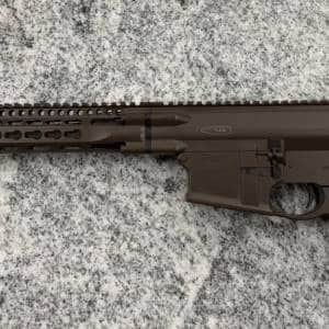 DANIEL DEFENSE DD5 DD5V1 16" RIFLE 308 NO-MAG/CASE/BOX GEISSELE TRIGGER MIL-SPEC BROWN USED DDM5010101