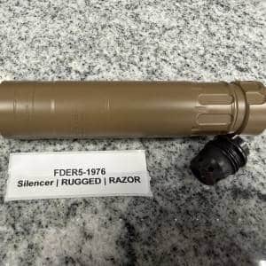 RUGGED RAZOR 5 5.56 NO-BOX/CASE W/ M2 BRAKE FDE USED FDER5-1976