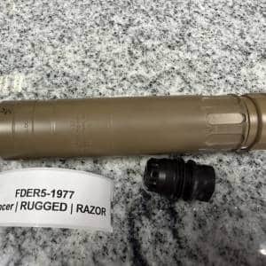 RUGGED RAZOR 5 5.56 NO-BOX/CASE W/ M2 BRAKE FDE USED FDER5-1977