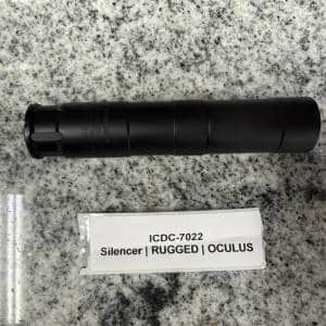 RUGGED OCULUS 22 BLACK NO-BOX/CASE USED ICDC-7022