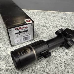 BURRIS RT-6 1-6X24 LPVO WITH ORIGINAL BOX BLACK USED KTH220704