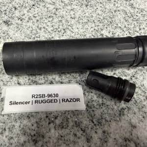 RUGGED RAZOR 5 5.56 NO-BOX/CASE W/ FLASH HIDER BLACK USED R2SB-9630