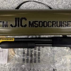 MOSSBERG 500 JIC SURVIVAL SHOTGUN 12GA 5+1 18.5" WITH TUBE BLACK USED V1550782