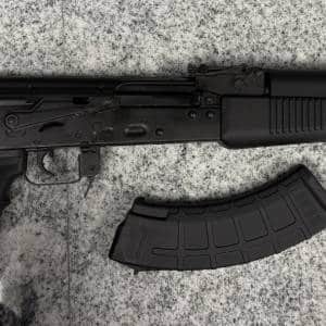 IO INC SPORTER 7.62X39MM 16.26" AK47 RIFLE 1-MAG NO-BOX/CASE BLACK USED 030807
