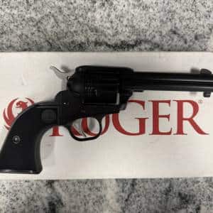 RUGER WRANGLER 22LR 4.62" 6-SHOT ORIGINAL BOX BLACK USED 208-28132