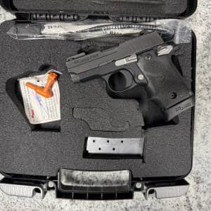 SIG SAUER P238 SPORT 380 AUTO 2.7" 6+1 2-MAGS ORIGINAL CASE BLACK USED 27A208856